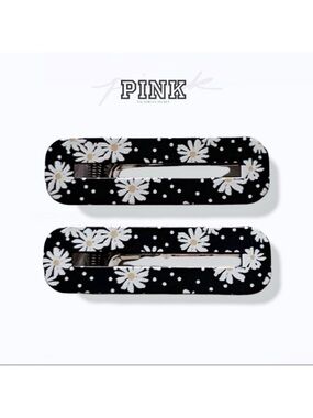 VS PINK Hair Clips